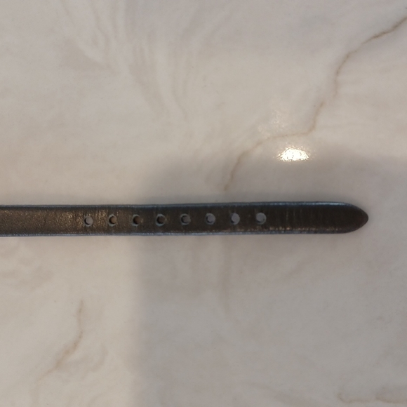 Fossil Georgia Smoke Leather Watch - Picture 5 of 7